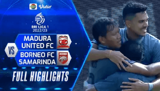 Hasil Madura United vs Borneo FC Pada Pekan Ke-28 BRI Liga 1 2022/2023, Pesut Etam Menang Tipis 1-0